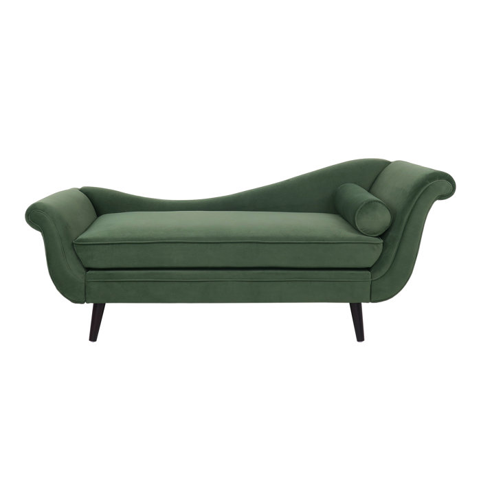Everly Quinn Upholstered Chaise Lounge & Reviews Wayfair